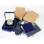 Alderney commemorative coins & sets (12 items/sets) 1994-2002 including many silver proofs.