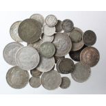 Netherlands (34) silver coins, early to mid-20thC, various fineness, mixed grade.