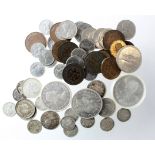 Canada (59) 19th-20thC assortment including silver in various fineness, mixed grade, high grade