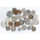 USA (32) 19th-20thC assortment including silver, mixed grade, some holed.