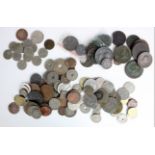 GB & World Coins & Tokens (approx. 140) 17th-20thC including some Georgian copper.