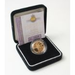 Alderney £25 2002 gold Proof FDC boxed as issued