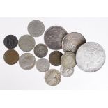 USA (14) 19th-20thC assortment including silver, mixed grade.