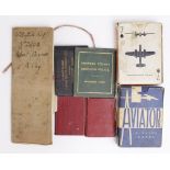 Mixed, mostly Military lot, includes small book & Discharge Certificate for 2404/326052 Robert