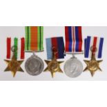 WW2 boxed set of medals to 925072 LAC, H.V. Pountney, comprising War, Defence, 1939-45 Star, F&G