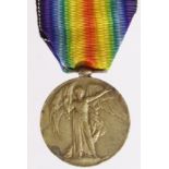 Victory Medal to S-11079 Pte P Bagan R.Highlanders. Died of Wounds 7 March 1916 with the 1st Bn.