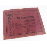 Boer War period (just after) Bloemfontein Disaster 1904 large original Booklet contains 11 large