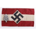 German Hitler Youth armband & proficiency badge.