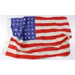 US WW2 1944 dated large stars & stripes flag.