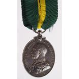 Territorial Force Efficiency Medal GV named (348056 Gnr - A.Cpl H Stevens RGA). Served with the