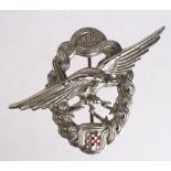 Croatian Air Force Radio Operator / Gunner Badge