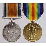 BWM & Victory Medal to 2474 Pte J Orme R.Highlanders. Served 5th Bn. An underage enlistment, from