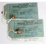 RAF interest 2x Buttons both sealed pattern rare "Ocean weather Service" EIIR in small & large size,