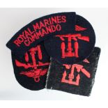 Cloth Badges: Combined Operations WW2 formation signs and Royal Marines Commando WW2 shoulder