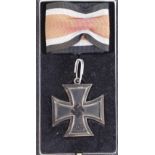 German Nazi Knights Cross marked '800' and '24', with nice high swastika, magnetic centre