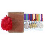 Group to 2754757 Pte D Philip, Black Watch. Served with 2nd Bn. 1939-45 Star, Africa Star, Burma