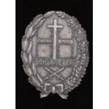 German SA issued Frei Korps Schlageter badge for those who fought under Albert Schlageter during the