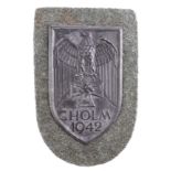 German Cholm shield on Army cloth