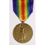 Victory Medal to 4353 Sjt A Wells 19-London Regt.