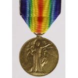 Victory Medal named Lieut J P Bruce. Wounded 25th Sept 1915. Served with R.Highlanders attd R.Scots.