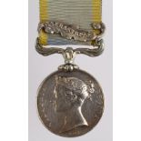 Crimea Medal 1854 with Sebastopol clasp, engraved (Joseph Yarnall 28th Regt) North Gloucestershire