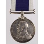 Naval LSGC Medal GV named (194587 A W Winter, P.O.1CL. HMS London). Born Maidstone, Kent.