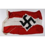 German 1939 dated Hitler youth flag approx. 6'x3'.