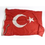 WWI 1917 dated Turkish flag.