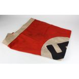 WW2 N.S.D.A.P, 3 Piece Sewn Flag Marked Berlin 1939 90 x 60 cm.