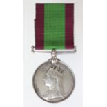 Afghanistan medal 1878-1880 to a Police Officer, Mr. S. Smith Punjab Police Dept, District