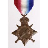 1915 Star to 2295 Pte A Bray 15-London Regt. Born Leavenheath, Nayland, Suffolk. (1)