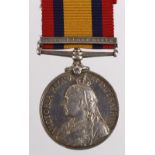 QSA with clasp OFS to 8146 P F Middleton Highland L.I. Comes with medal roll.