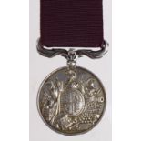 Army LSGC Medal QV (large letter reverse) replacement suspender. Engraved (Pte Henry Joseph