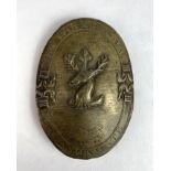 Canongate (Edinburgh) Burgess or Merchants brass badge probably a Victorian copy of the original