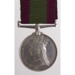 Afghanistan medal 1881, no clasp to 1779 Pte A Stewart 78th Foot.