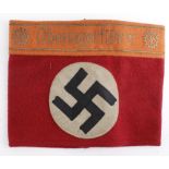 German Oberlagerfuhrer armband.