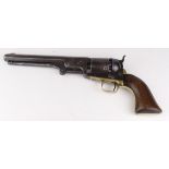 Colt Navy Revolver, an extremely interesting and early Colt Model 1851, 6 shot, Serial No 18567,