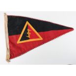 German / Dutch Fascists Pennant, service wear