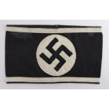 German Funeral armband, unusual.