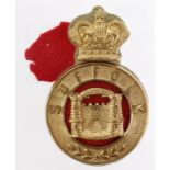 Suffolk Regt OR's Glengarry badge