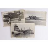 RAF Mariut WW2 interest - original postcard sized photos taken in 1944 at RAF Mariut in Egypt. 1)