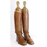 WW1 pair of British Officers Boots