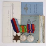 RFC & RAF WW1 & WW2 armours documents to George Denis Martin served RFC & RAF 20-9-15 to 19-9-23 WW2