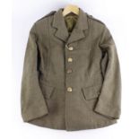 Soldiers unusual 22 pattern service jacket small size waist 28 inches possibly made for a woman.