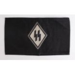 German SS Funeral armband, unusual.