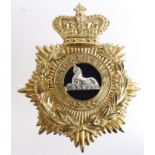 Lincoln Regiment - OR's, QVC, Helmet Plate