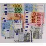 European Union (19), 200 Euro, 100 Euro (2), 50 Euro (2), 20 Euro (5), 10 Euro (5), 5 Euro (4) mixed
