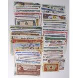 World, Asia (68), comprising Vietnam (22), Laos (21), Cambodia (25) a good collection in mixed