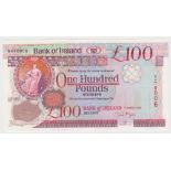 Northern Ireland, Bank of Ireland 100 Pounds dated 1st March 2005, signed David McGowan, serial