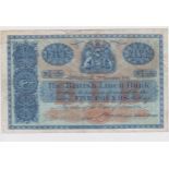 Scotland, British Linen Bank 5 Pounds dated 5th November 1941, rarer early date signed George